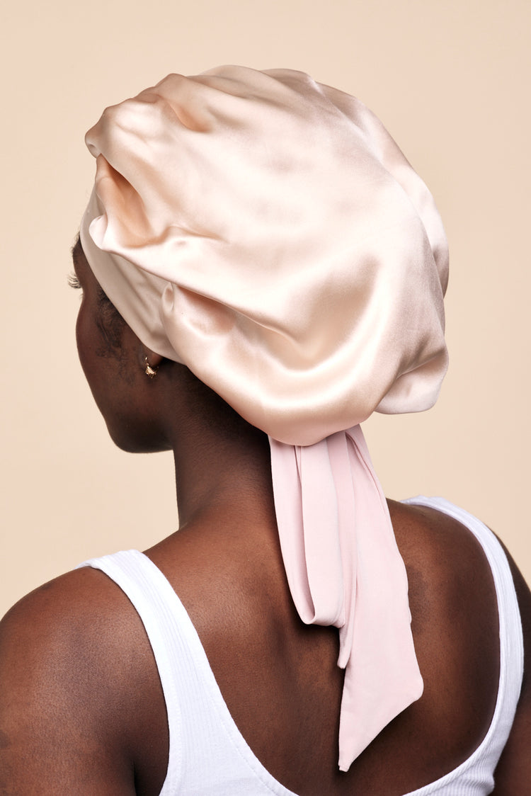 CHAMPAGNE SILK NIGHTCAP