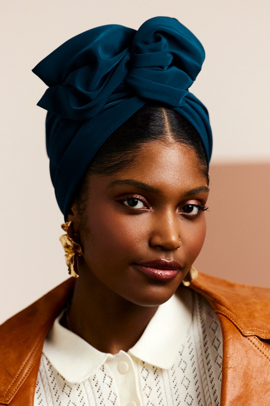 Turbans femme fil métal - AFRICAINE PERSAN - Indira de paris