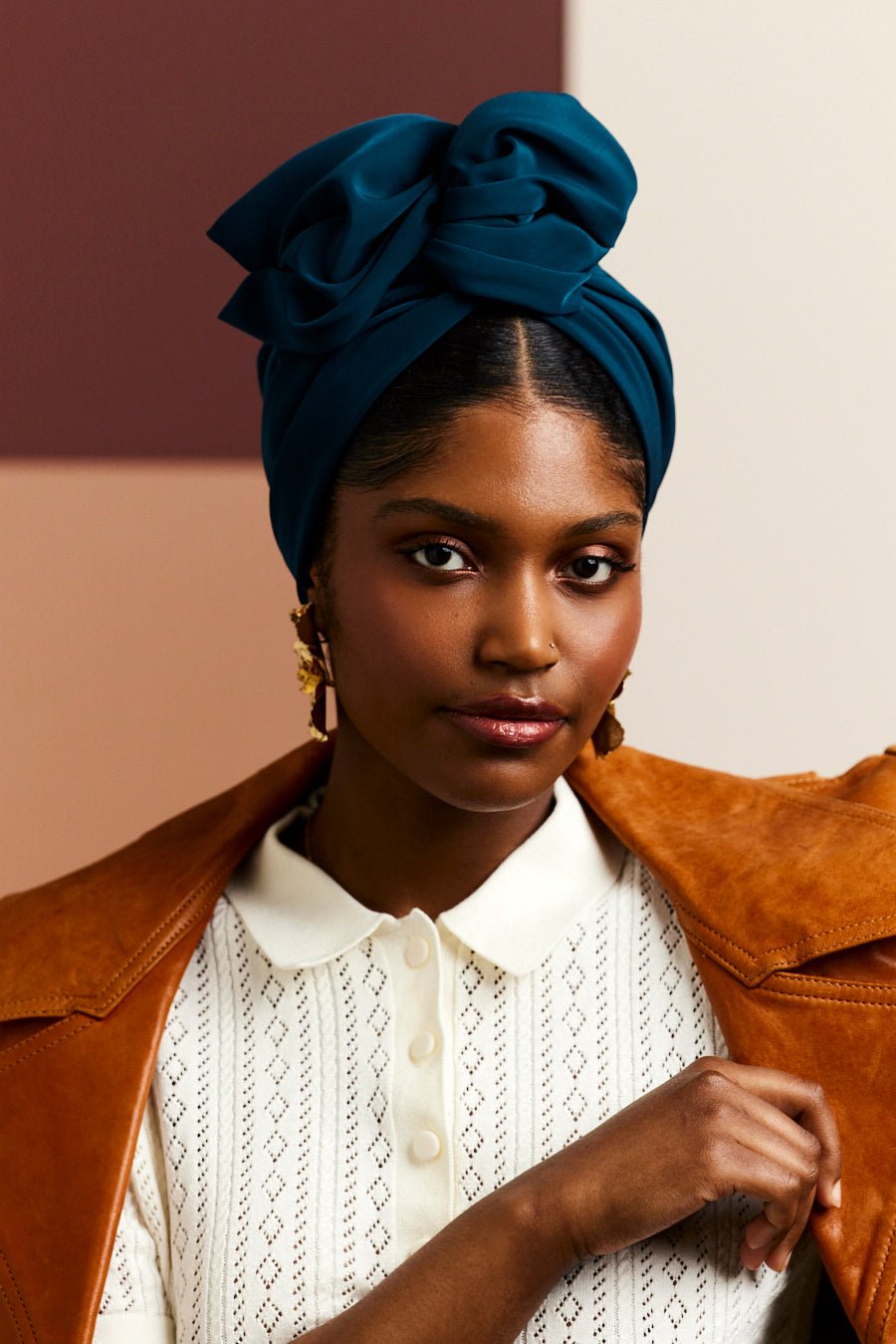 Turbans femme fil métal - AFRICAINE PERSAN - Indira de paris