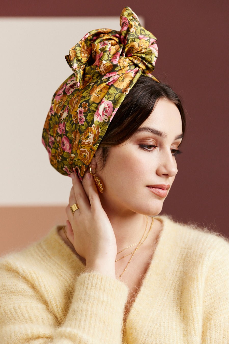 Turbans femme fil métal - AFRICAINE SOPHIE - Indira de paris