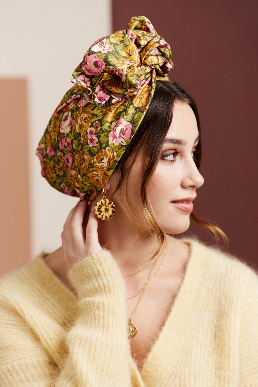 Turbans femme fil métal - AFRICAINE SOPHIE - Indira de paris