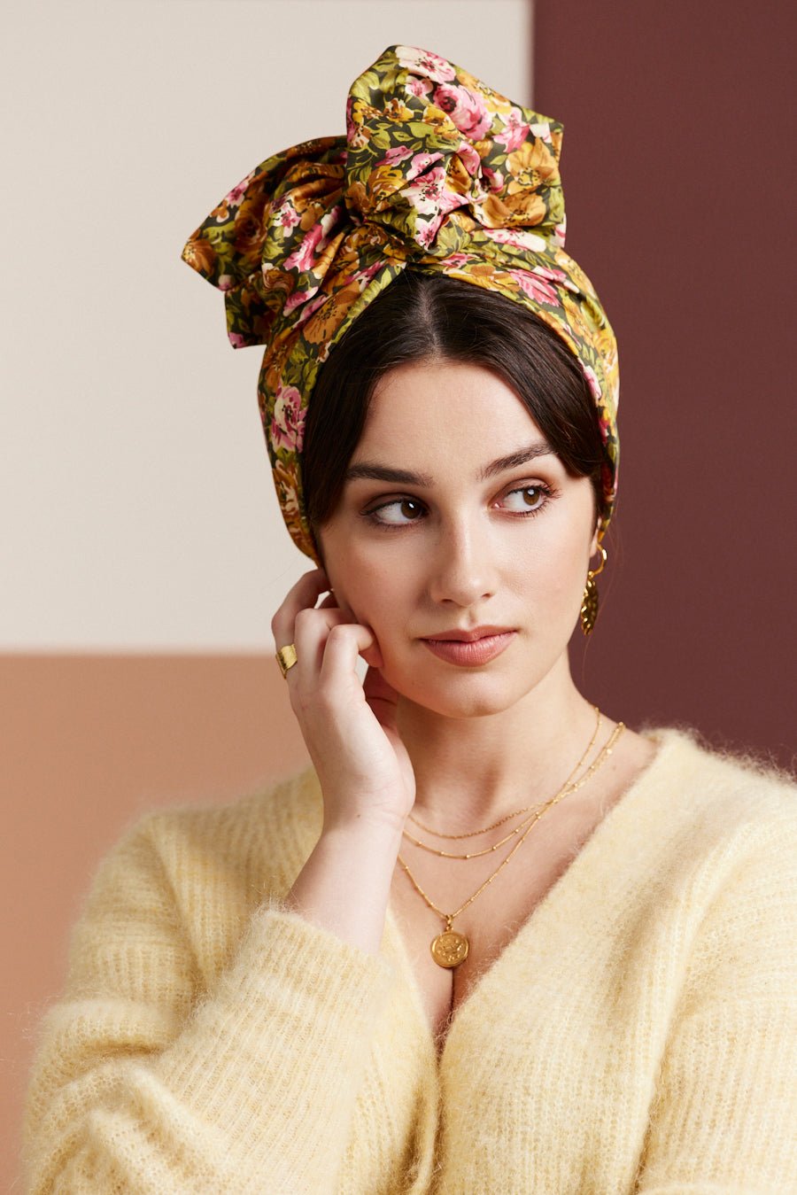 Turbans femme fil métal - AFRICAINE SOPHIE - Indira de paris