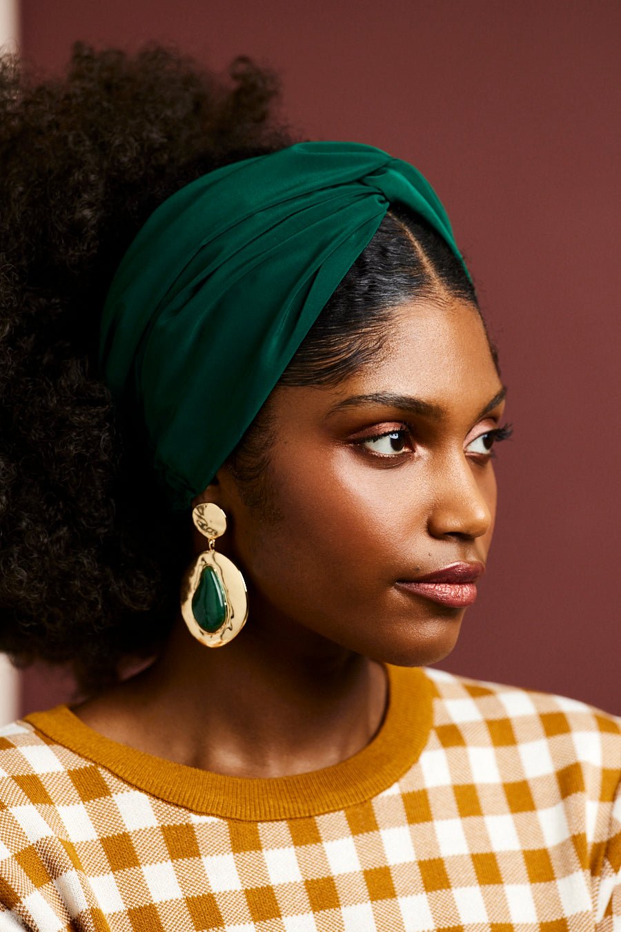 Bandeau cheveux femme - BANDEAU - Californienne Forêt - Indira de paris