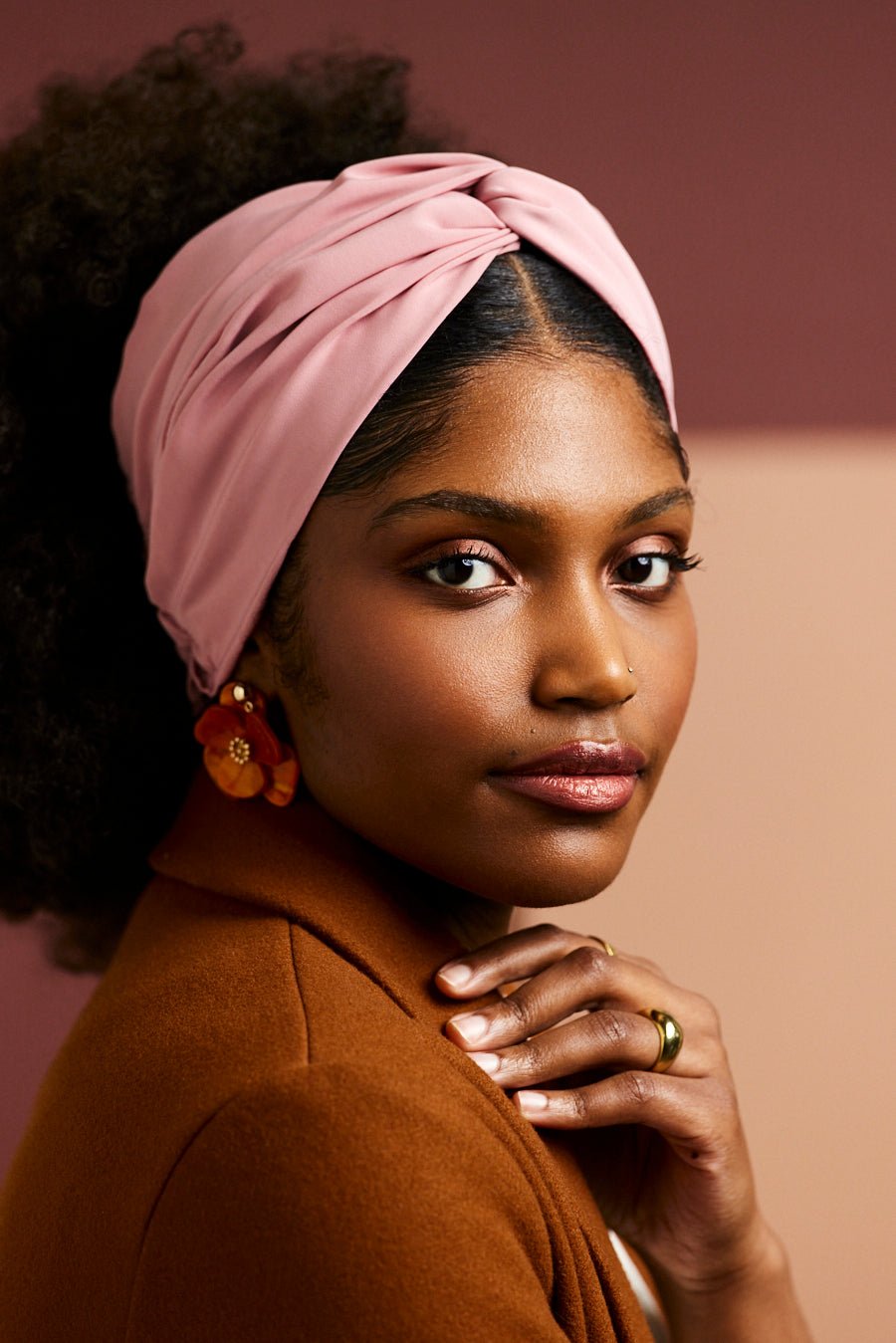 Bandeau cheveux femme - BANDEAU - Californienne Pétale - Indira de paris