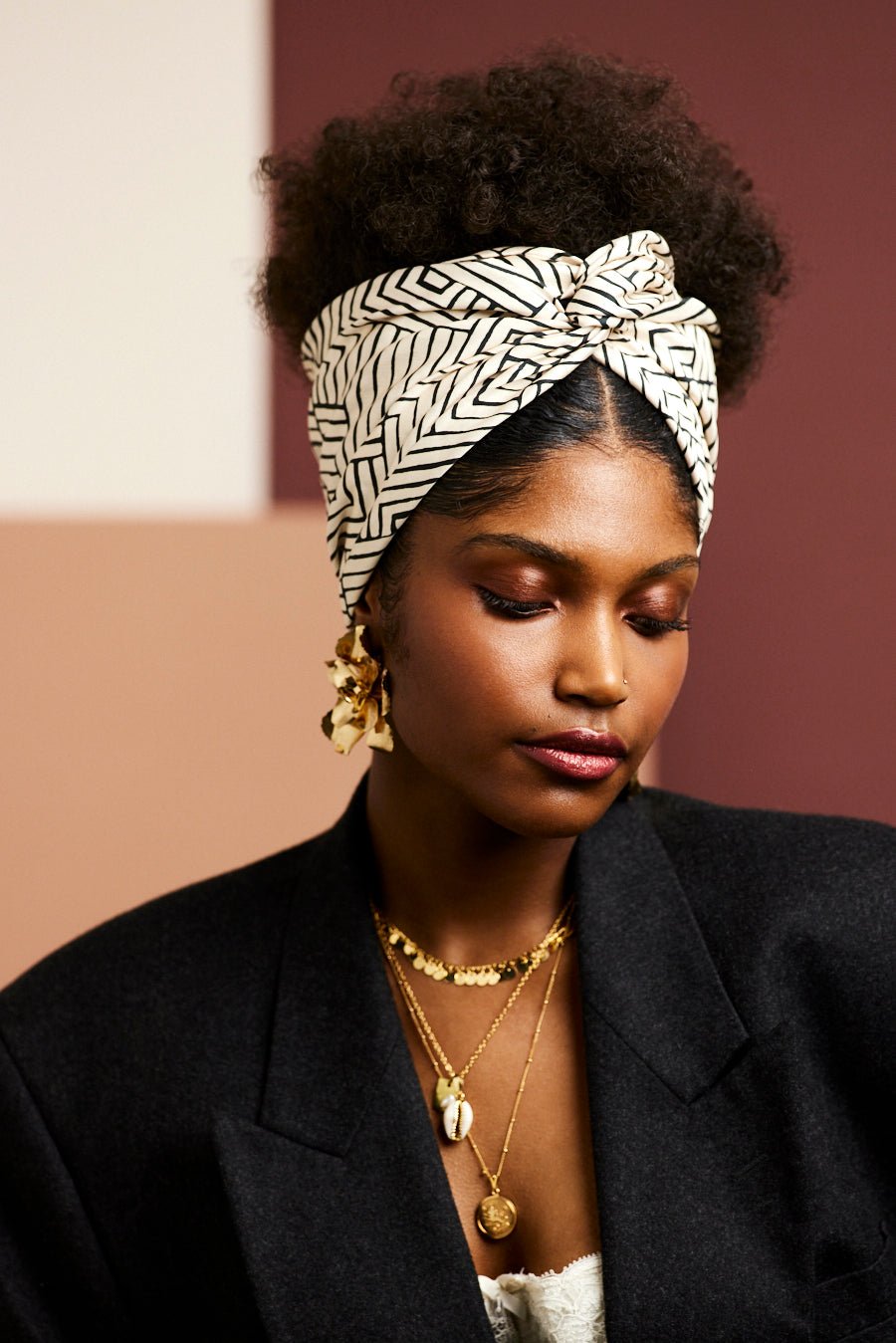 Bandeau cheveux femme fil métal - BANDEAU FLEXBAND LIZZIE - Indira de paris