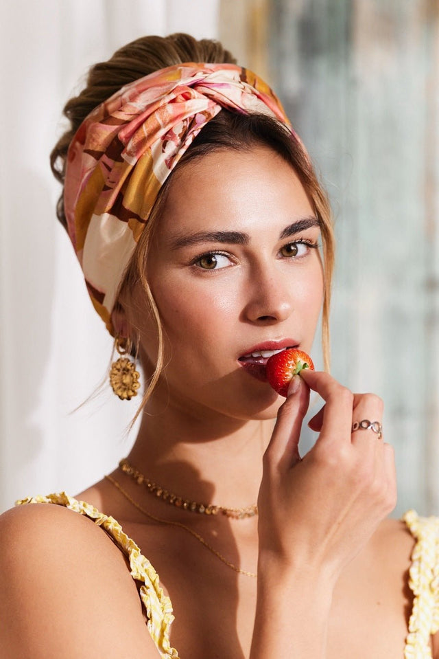 Bandeau cheveux femme - CALIFORNIENNE ANNA - Indira de paris