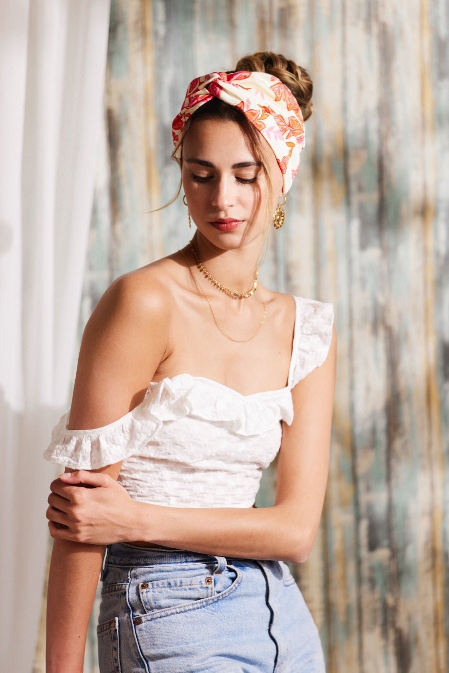 Bandeau cheveux femme - Californienne CORA - Indira de paris