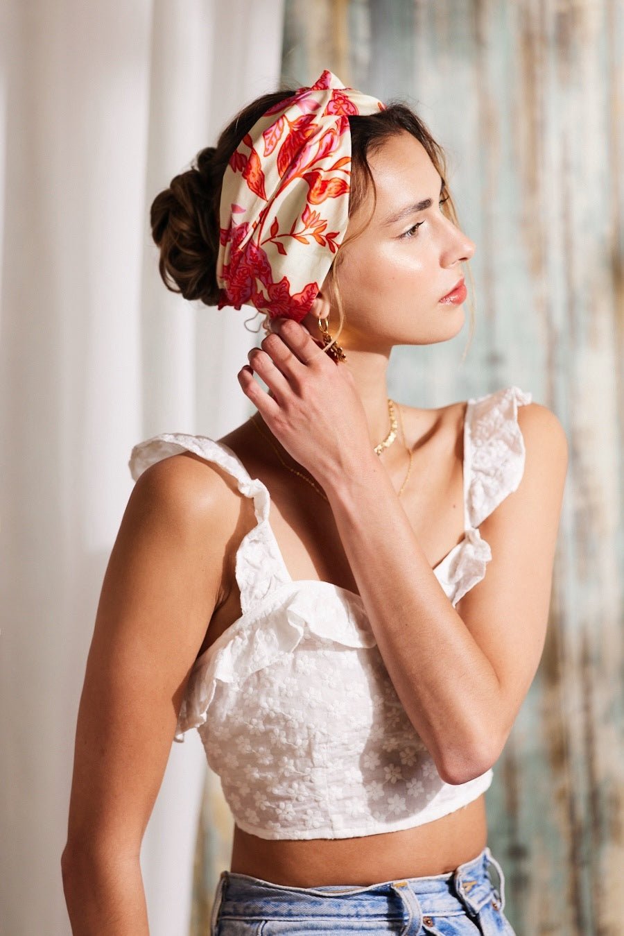 Bandeau cheveux femme - Californienne CORA - Indira de paris