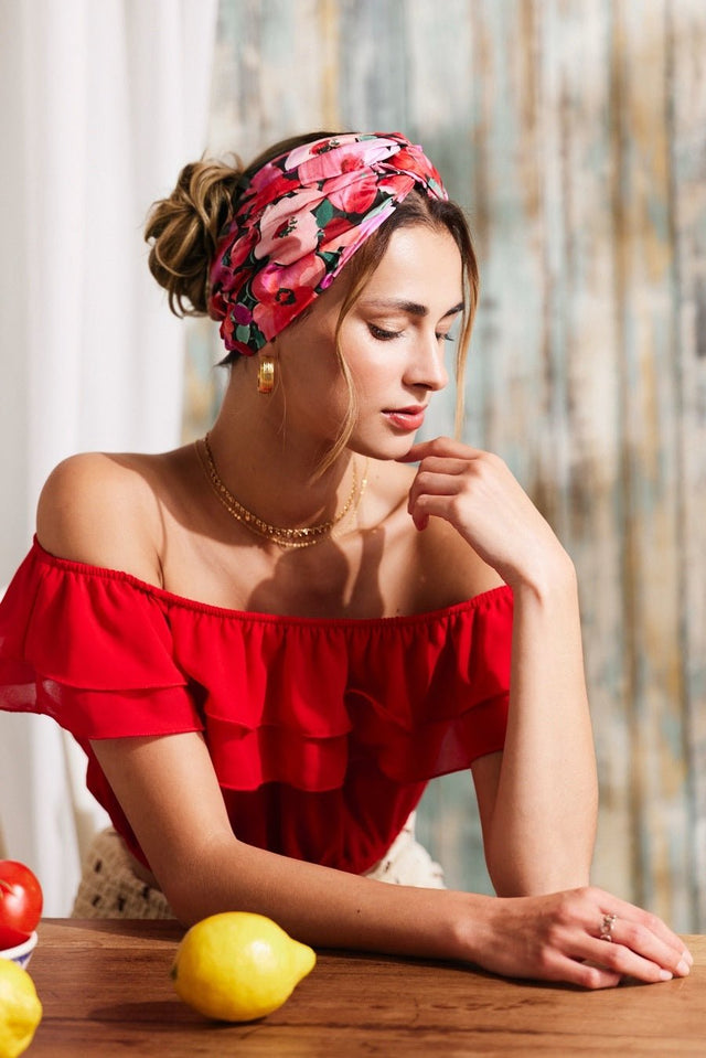 Bandeau cheveux femme - CALIFORNIENNE GABRIELLA - Indira de paris