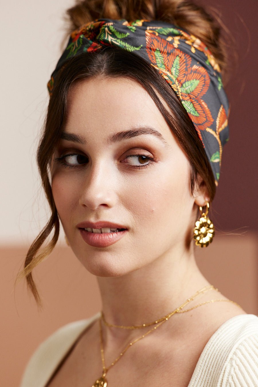 Bandeau cheveux femme - CALIFORNIENNE ISADORA - Indira de paris