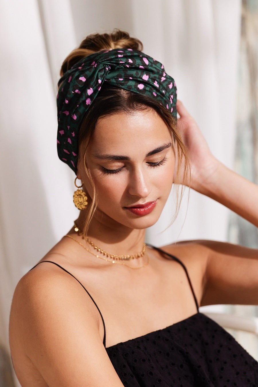 Bandeau cheveux femme - CALIFORNIENNE SABINE - Indira de paris