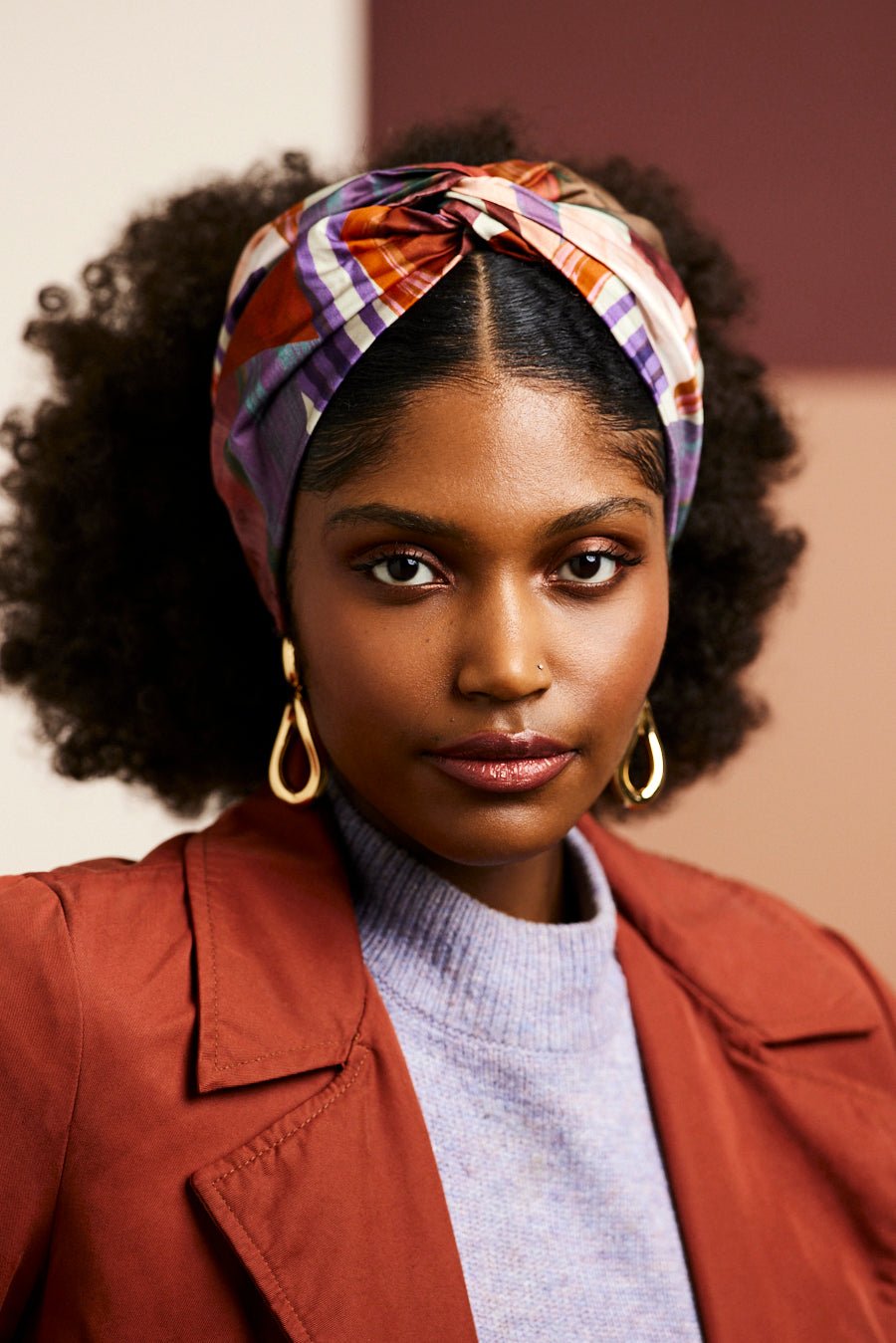 Bandeau cheveux femme - CALIFORNIENNE SAM - Indira de paris