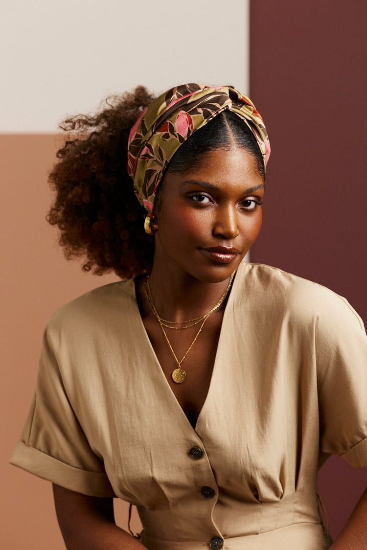 Bandeau cheveux femme - CALIFORNIENNE ZAHARA - Indira de paris