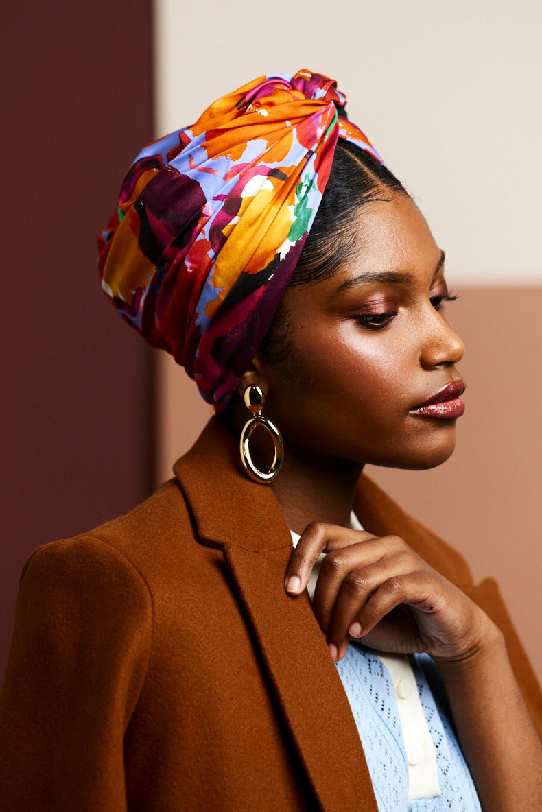 Turbans femme modulable - CUBAINE ANAIS - Indira de paris