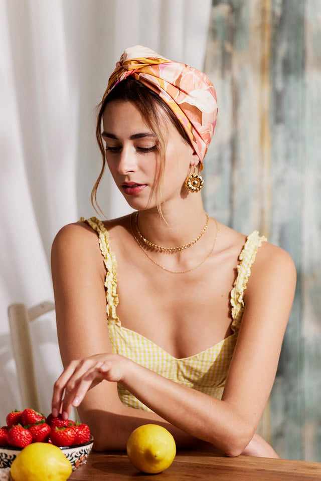 Turbans femme modulable - CUBAINE ANNA - Indira de paris