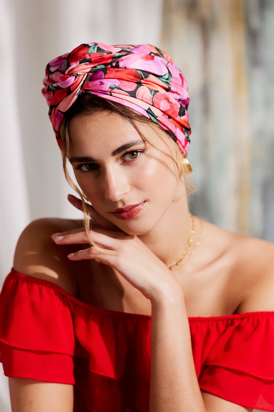 Turbans femme modulable - CUBAINE GABRIELLA - Indira de paris