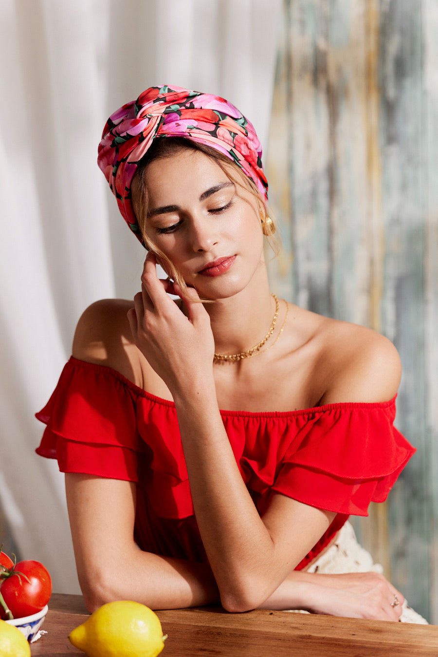 Turbans femme modulable - CUBAINE GABRIELLA - Indira de paris