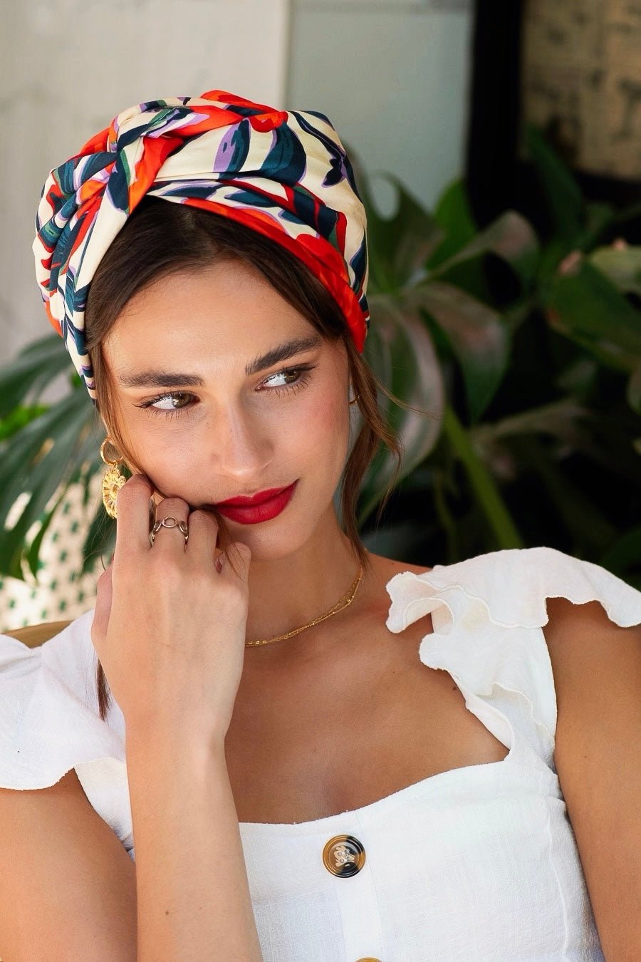 Turbans femme modulable - CUBAINE HYACINTHE - Indira de paris