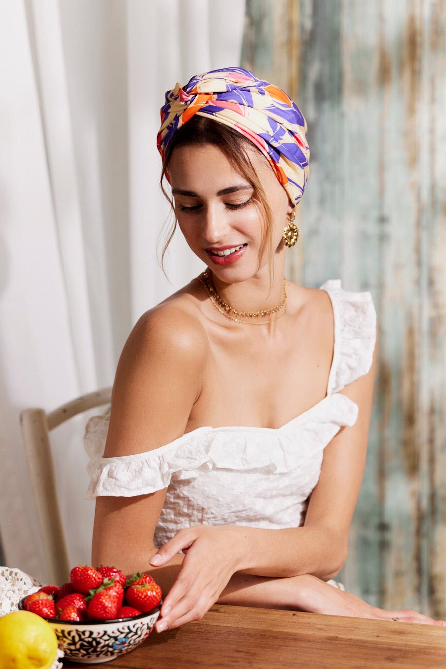 Turbans femme modulable - CUBAINE LANA - Indira de paris