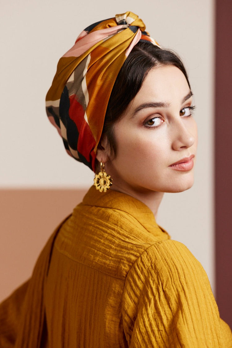 Turbans femme modulable - CUBAINE MALIA - Indira de paris