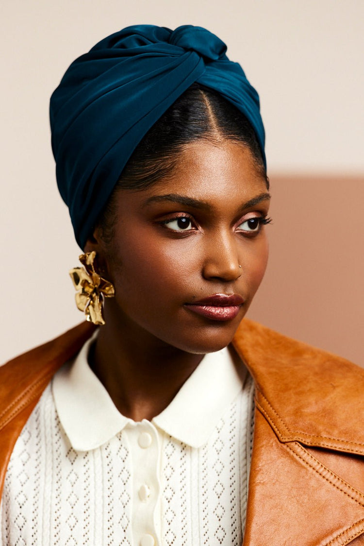 Turbans femme modulable - CUBAINE PERSAN - Indira de paris