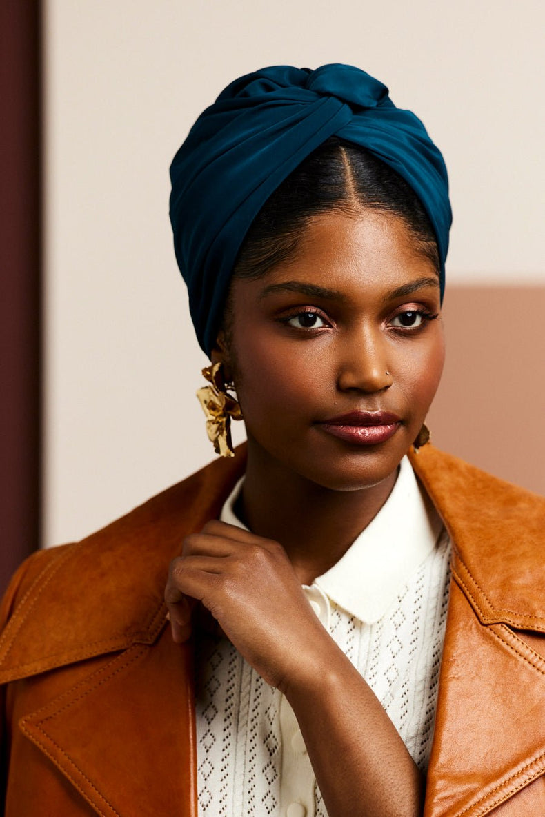 Turbans femme modulable - CUBAINE PERSAN - Indira de paris