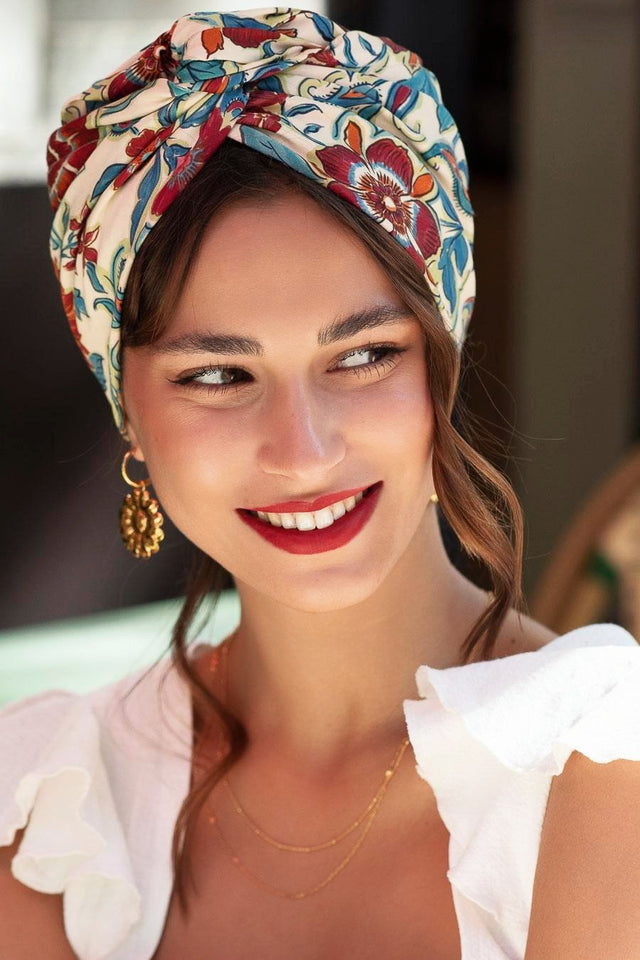Turbans femme modulable - CUBAINE PRUDENCE - Indira de paris