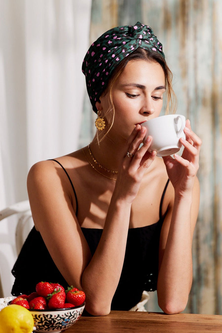 Turbans femme modulable - CUBAINE SABINE - Indira de paris