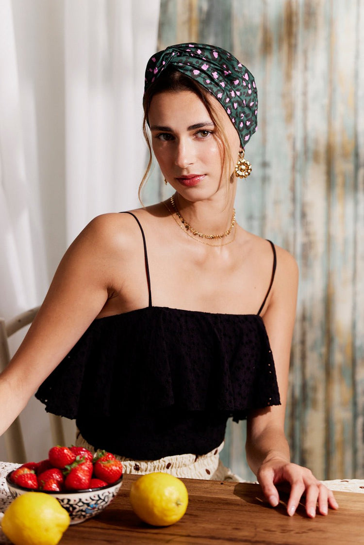 Turbans femme modulable - CUBAINE SABINE - Indira de paris