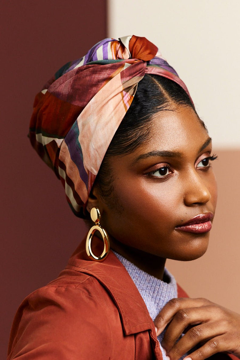 Turbans femme modulable - CUBAINE SAM - Indira de paris