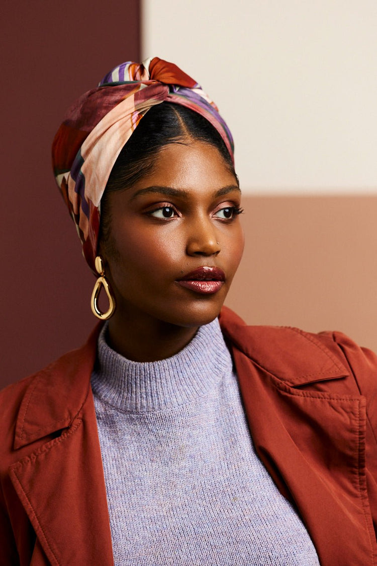 Turbans femme modulable - CUBAINE SAM - Indira de paris