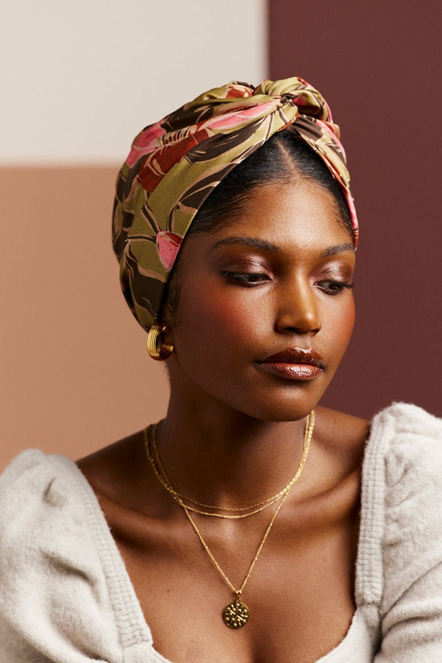 Turbans femme modulable - CUBAINE ZAHARA - Indira de paris