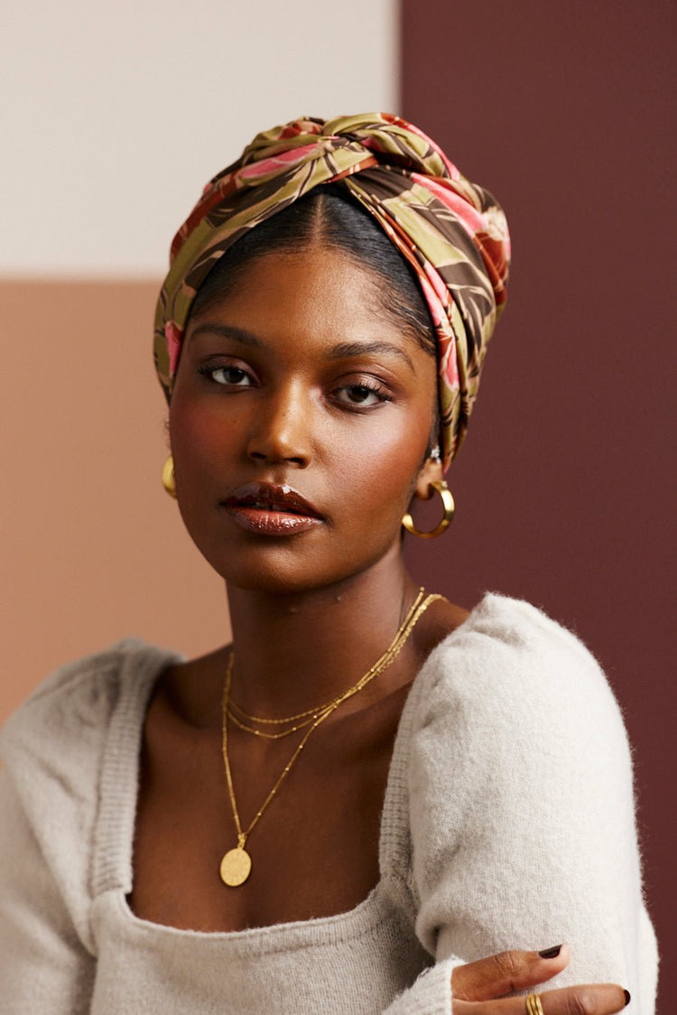 Turbans femme modulable - CUBAINE ZAHARA - Indira de paris