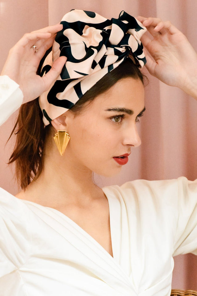 Bandeau cheveux femme fil métal-FLEXBAND EDA- Indira de paris
