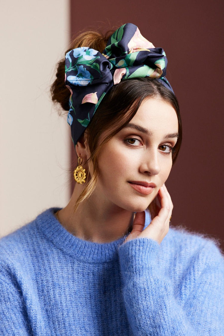 Bandeau cheveux femme fil métal - MINI FLEXBAND ADELAIDE - Indira de paris