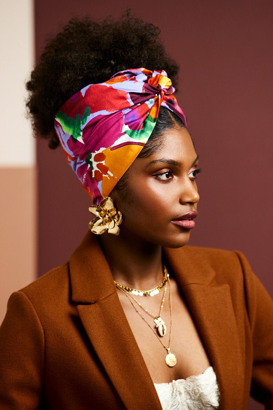 Bandeau cheveux femme fil métal - MINI FLEXBAND ANAIS - Indira de paris