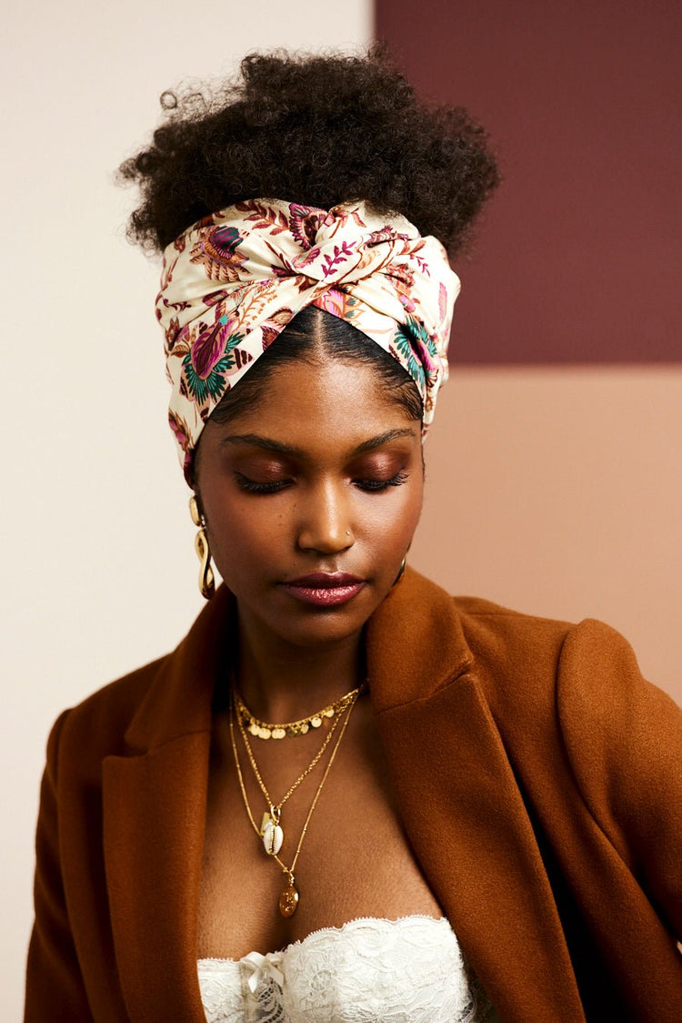 Bandeau cheveux femme fil métal - MINI FLEXBAND EDWINA - Indira de paris