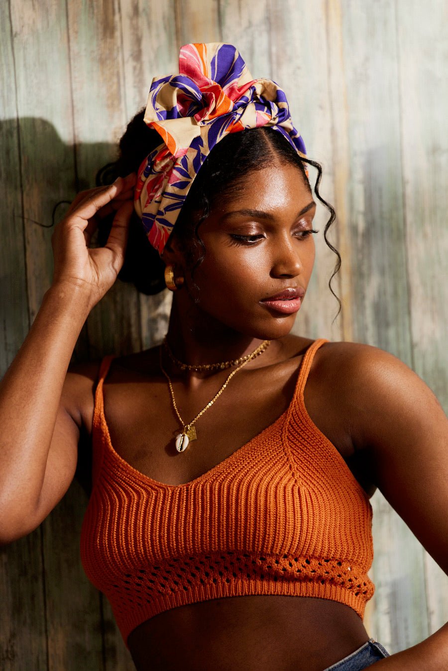 Bandeau cheveux femme fil métal - MINI FLEXBAND LANA - Indira de paris