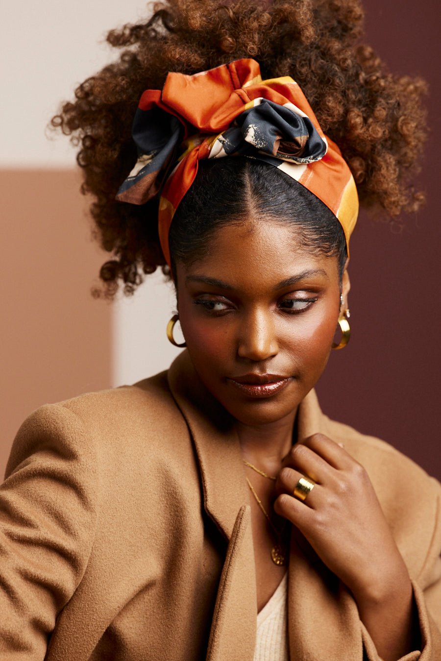 Bandeau cheveux femme fil métal - MINI FLEXBAND MALIA - Indira de paris