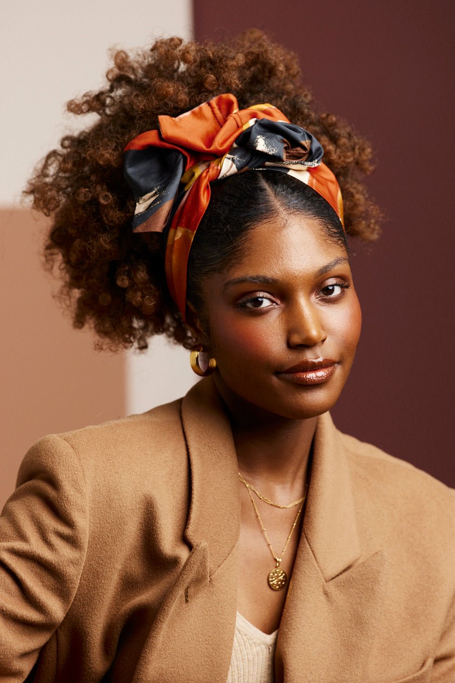 Bandeau cheveux femme fil métal - MINI FLEXBAND MALIA - Indira de paris