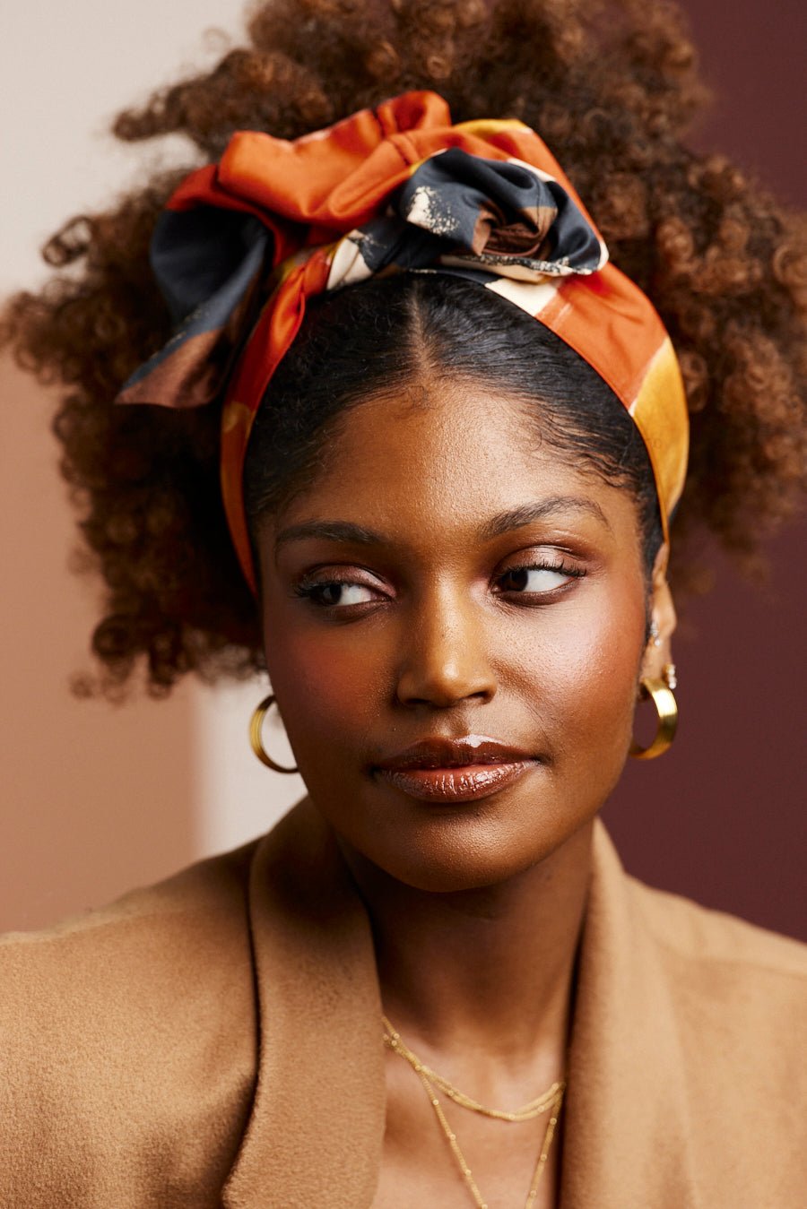 Bandeau cheveux femme fil métal - MINI FLEXBAND MALIA - Indira de paris