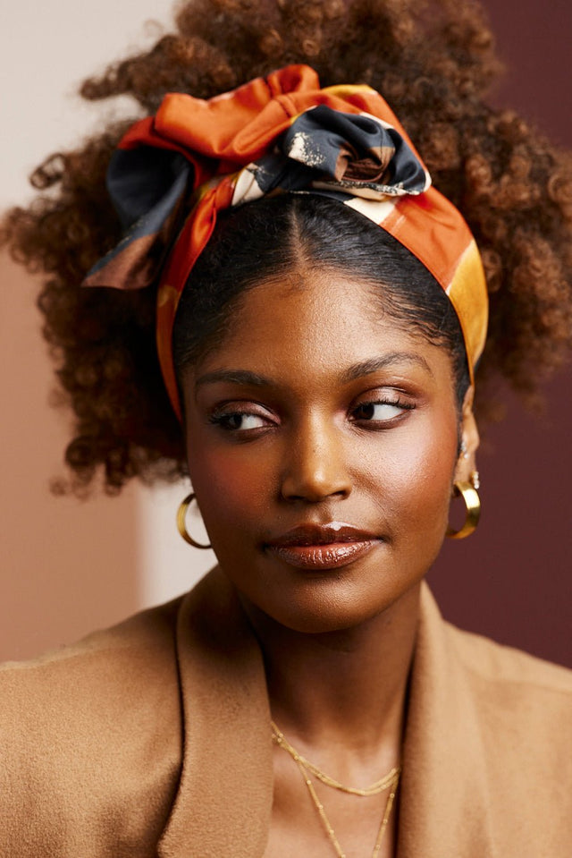 Bandeau cheveux femme fil métal - MINI FLEXBAND MALIA - Indira de paris