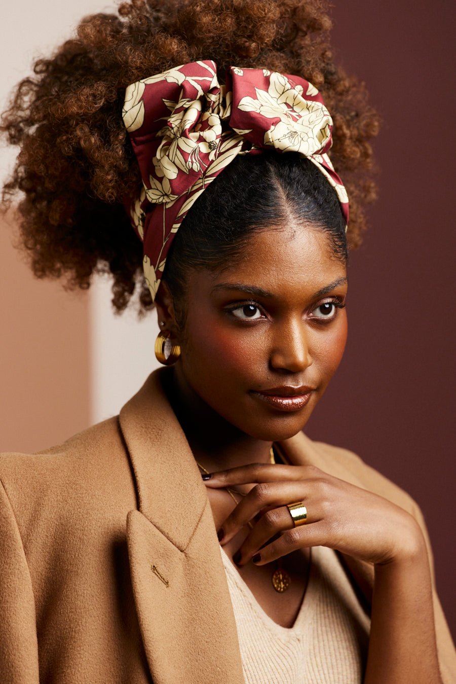 Bandeau cheveux femme fil métal - MINI FLEXBAND SABRINA - Indira de paris