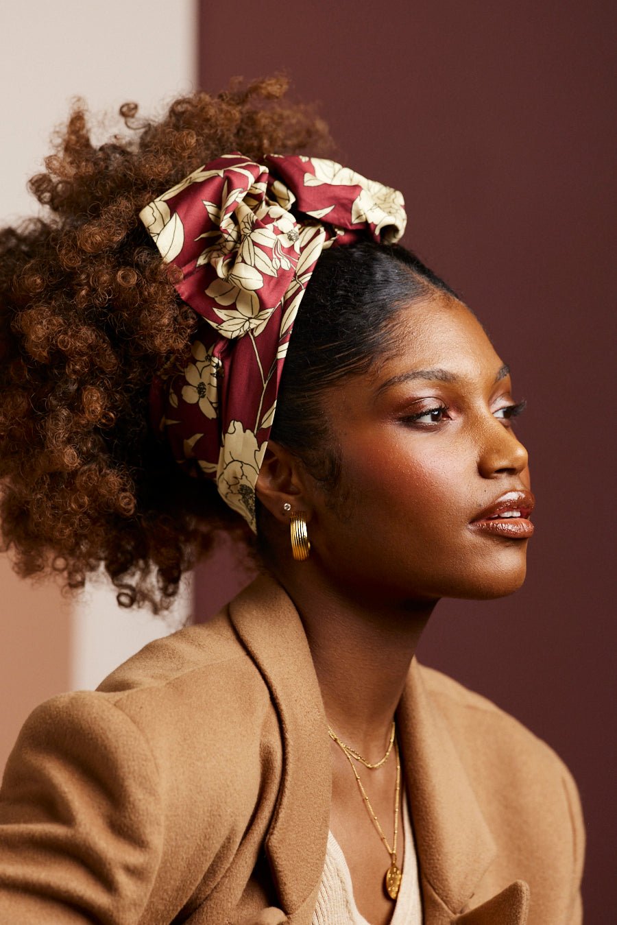 Bandeau cheveux femme fil métal - MINI FLEXBAND SABRINA - Indira de paris