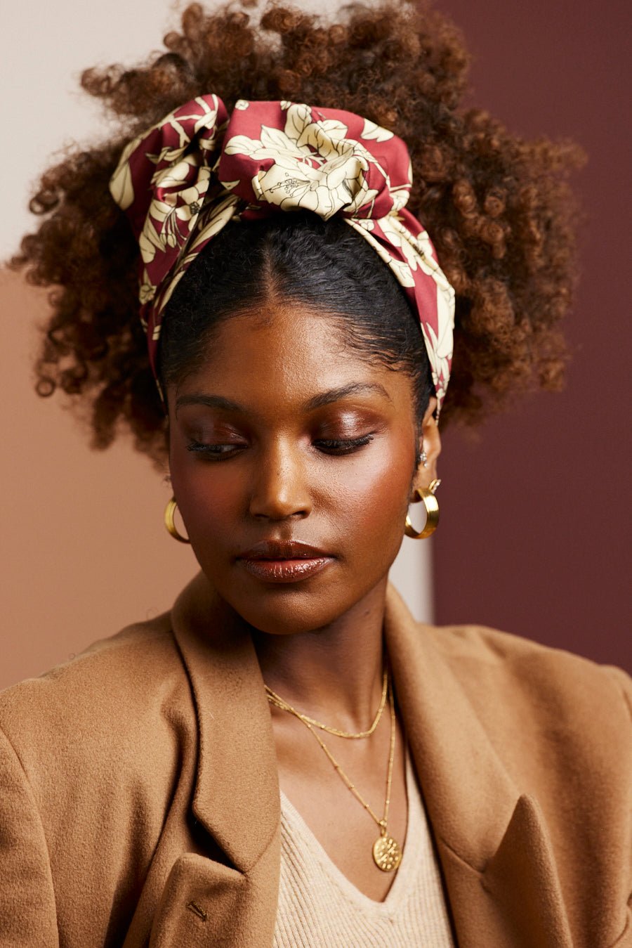 Bandeau cheveux femme fil métal - MINI FLEXBAND SABRINA - Indira de paris