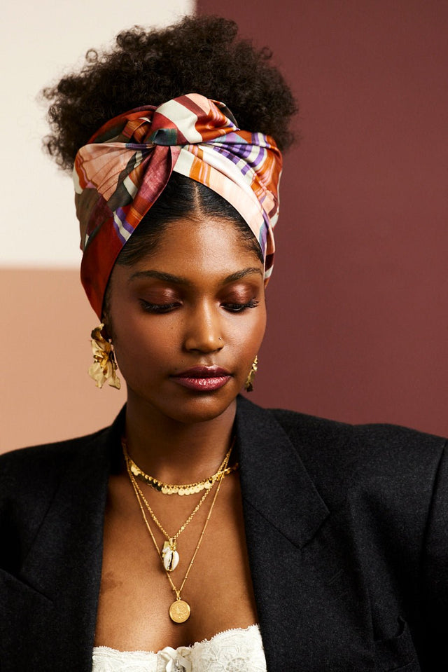 Bandeau cheveux femme fil métal - MINI FLEXBAND SAM - Indira de paris