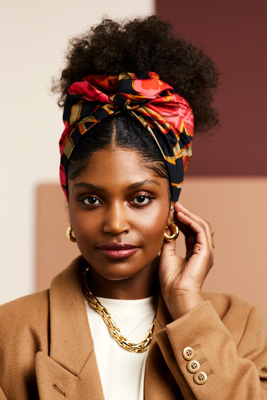 Bandeau cheveux femme fil métal - MINI FLEXBAND VIVIANE - Indira de paris