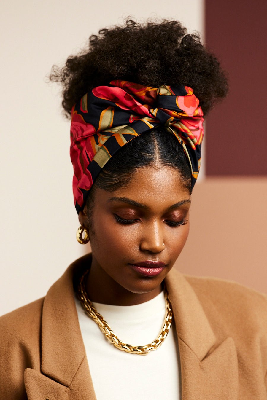 Bandeau cheveux femme fil métal - MINI FLEXBAND VIVIANE - Indira de paris