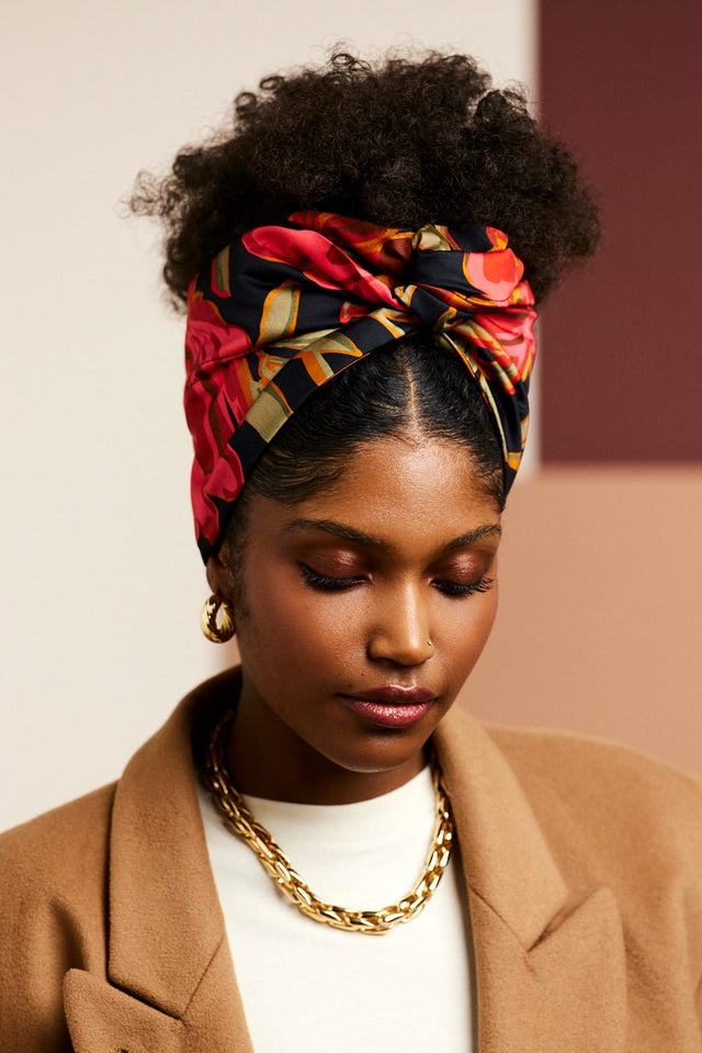 Bandeau cheveux femme fil métal - MINI FLEXBAND VIVIANE - Indira de paris