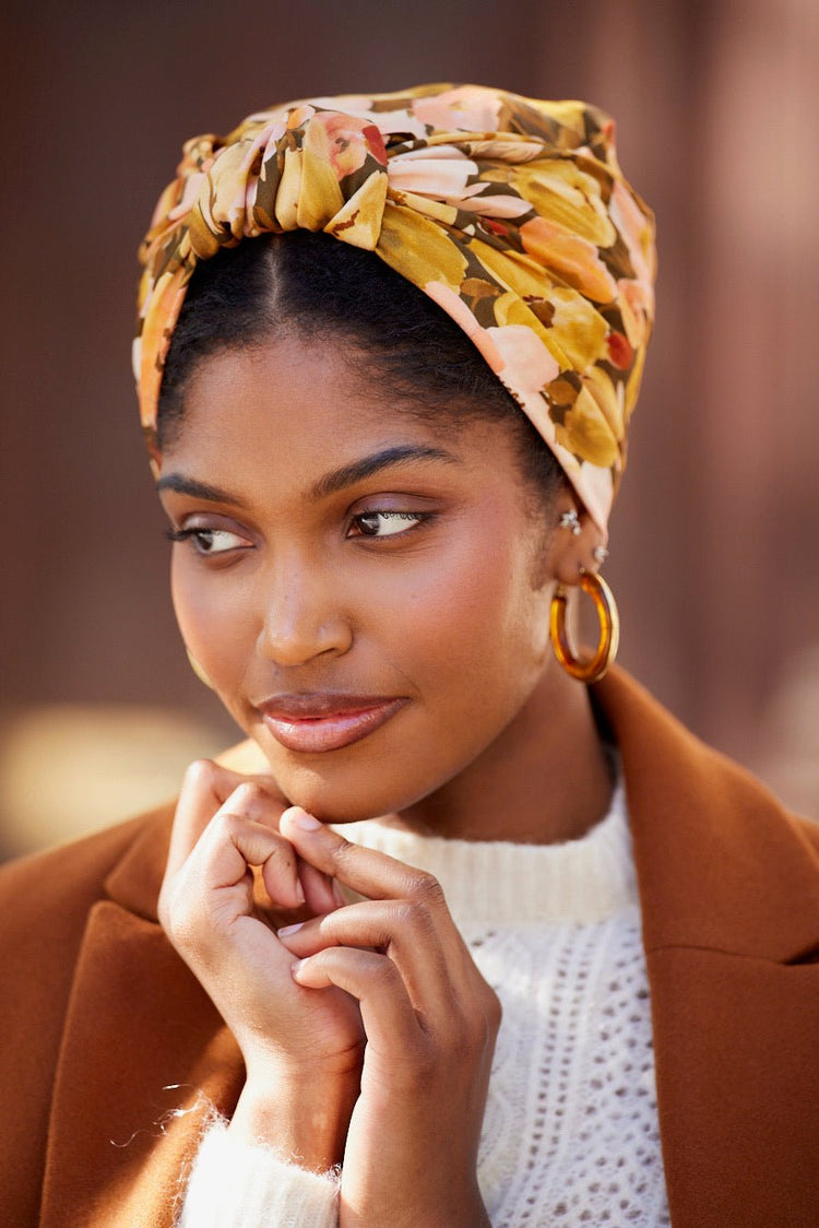 Foulard cheveux femme - PARISIENNE CHARLENE - Indira de paris
